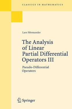 The Analysis of Linear Partial Differential Operators III - Pseudo-Differential Operators