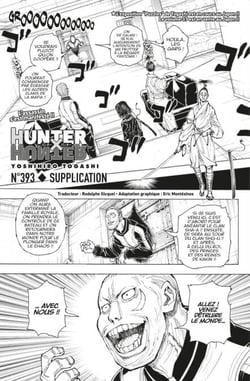 Hunter X Hunter - Tome 38 - Chapitre 393 - Supplication