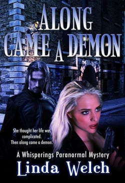 Along Came a Demon - Whisperings Paranormal Mystery, #1
