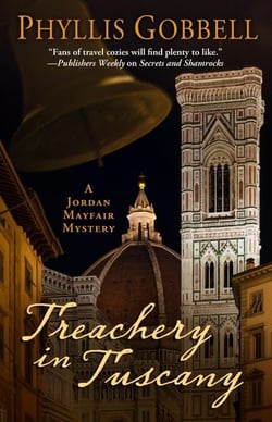 Treachery  in Tuscany - A Jordan Mayfair Mystery, #3