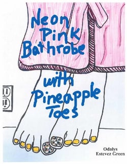 Neon Pink Bathrobe with Pineapple Toes - Broken Law Series, #1