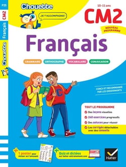 Français CM2 - Cahier de soutien nouveau programme - Leçons et exercices corrigés