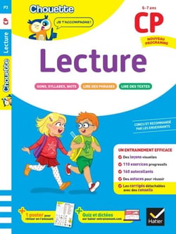 Lecture CP - Cahier de soutien nouveau programme - Leçons et exercices corrigés