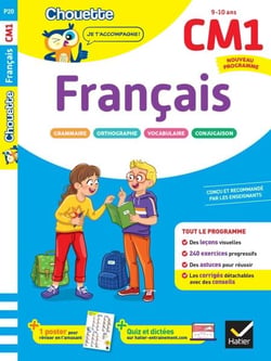Français CM1 - Cahier de soutien nouveau programme - Leçons et exercices corrigés