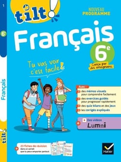 Tilt ! Français 6e Nouveau programme - Tu vas voir c'est facile !