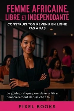 Femme Africaine Libre et Indépendante_Construis ton Revenu en Ligne Pas à Pas - Business