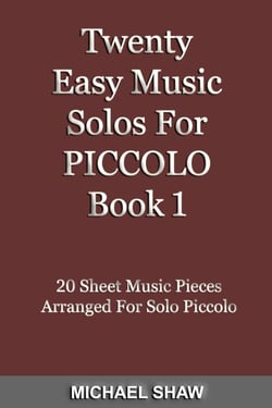 Twenty Easy Music Solos For Piccolo Book 1 - Woodwind Solo's Sheet Music, #11