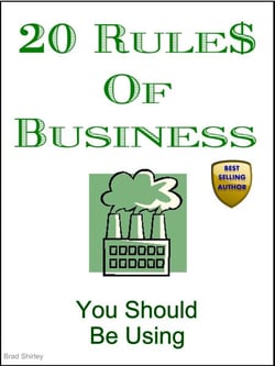 20 Rules Of Business (You Should Be Using)