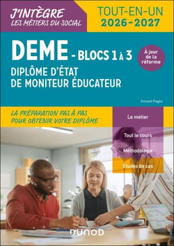 DEME - Diplôme d'État de Moniteur Éducateur - 2026-2027 - Conforme à la réforme - Tout-en-un