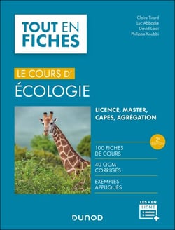 Le cours d'écologie - 2e éd. - Fiches de cours, questions de révision et bonus web
