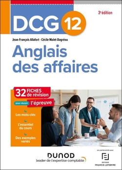 DCG 12 - Anglais des affaires - Fiches de révision - 3e éd.