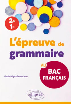 L'épreuve de grammaire au bac français
