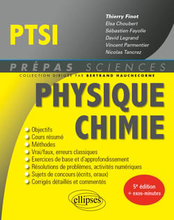 Physique-Chimie PTSI