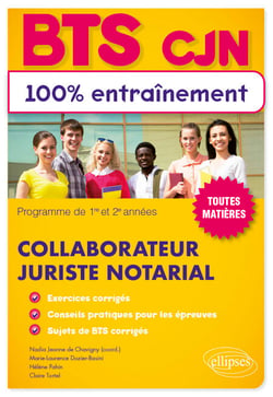 BTS CJN - Collaborateur juriste notarial
