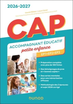 CAP Accompagnant éducatif petite enfance - Épreuves professionnelles 2026-2027 - Tout-en-un