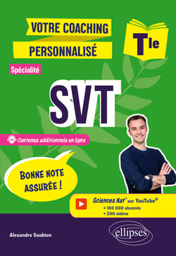 Spécialité SVT - Tle - Votre coaching personnalisé