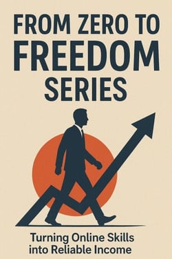 Turning Online Skills into Reliable Income - FROM ZERO TO FREEDOM SERIES, #4