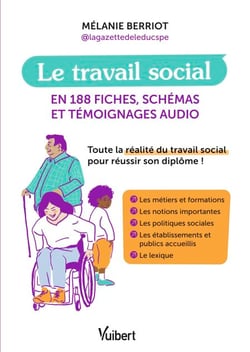 Le travail social en 188 fiches, schémas et témoignages audio - Toute la réalité du travail social pour réussir son diplôme