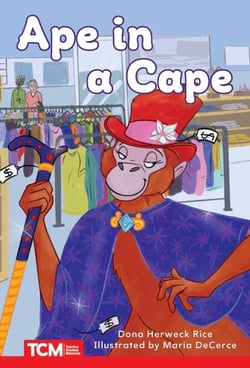 Ape in a Cape - PreK/K: Book 25