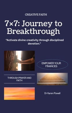 “7×7: A Journey of Creative Faith and Breakthrough”: “Activate divine creativity through disciplined devotion - Breakthrough Prayers, #1