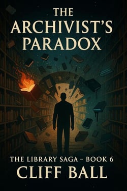 The Archivist's Paradox - The Library Saga: A Satirical, Genre-Bending Saga of Books That Fight Back, #6