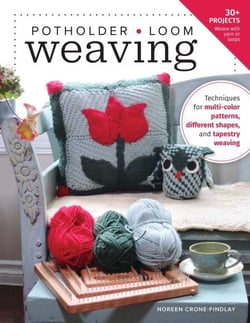 Potholder Loom Weaving - Techniques for multi-color patterns, different shapes, and tapestry weaving