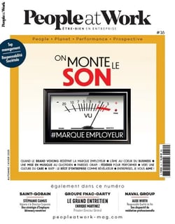 Magazine People at Work n°16 : #Marque employeur, on monte le son - Automne-Hiver 2025