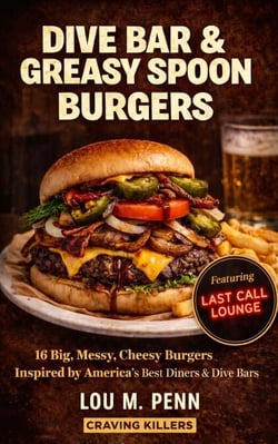 Dive Bar &amp; Greasy Spoon Burgers: 16 Big, Messy, Cheesy Burgers Inspired by America’s Best Diners &amp; Dive Bars