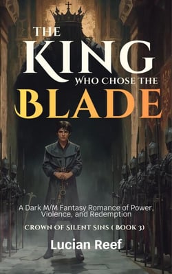 The King Who Chose The Blade: A Dark M/M Fantasy Romance of Power, Violence, and Redemption - Crown Of Silent Sins, #3