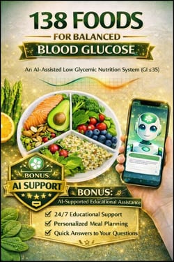 138 Foods for Balanced Blood Glucose - ? Balanced Blood Glucose Series, #1