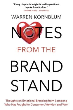 Notes from the Brand Stand: Thoughts on Emotional Branding from Someone Who Has Fought for Consumer Attention and Won