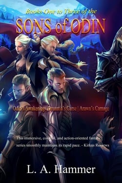 Books One to Three of the Sons of Odin: Odin's Awakening, Druantia's Curse, Arawn's Carnage - Books of Sons of Odin Collection, #10