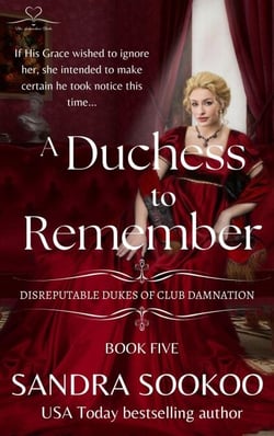 A Duchess to Remember - Disreputable Dukes of Club Damnation, #5