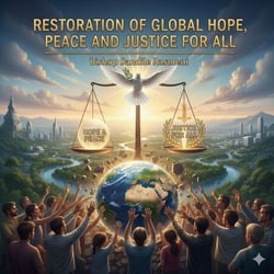 Restoration of Global Hope, Peace and Justice for All