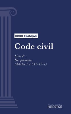 Code civil - Livre Ier : Des personnes (droit français)