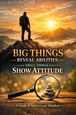 Big Things Show Ability, Small Things Reveal Attitude