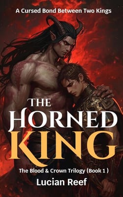 The Horned King: A Cursed Bond Between Two Kings - The Blood &amp; Crown Trilogy, #1