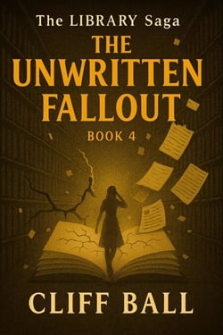 The Unwritten Fallout: The Story Alexandria Cannot Escape - The Library Saga: A Satirical, Genre-Bending Saga of Books That Fight Back, #4