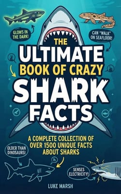 The Ultimate Book of Crazy Shark Facts: A Complete Collection of Over 1500 Unique Facts About Sharks - The Greatest Crazy Facts Series, #1