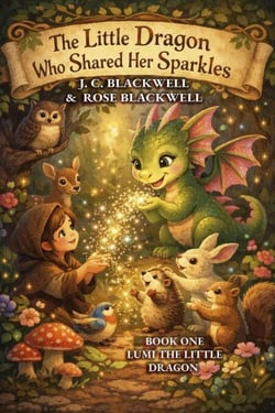 The Little Dragon Who Shared Her Sparkles - Lumi The Little Dragon, #1