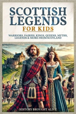 Scottish Legends For Kids: Warriors, Fairies, Kings, Queens, Myths, Legends &amp; More From Scotland