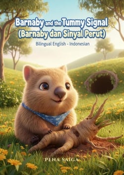 Barnaby and the Tummy Signal - Barnaby dan Sinyal Perut - Bilingual English - Indonesian - Life Skills, #1