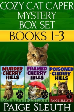 Cozy Cat Caper Mystery Box Set: Books 1-3 - Cozy Cat Caper Mystery Box Set, #1