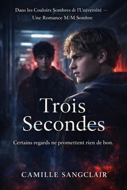 Trois Secondes : Dans les Couloirs Sombres de l’Université — Une Romance M/M Sombre - L’Art de la Damnation