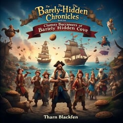 The Clumsy Buccaneers of Barely-Hidden Cove - The Barely-Hidden Chronicles, #1