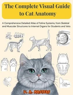 The Complete Visual Guide to Cat Anatomy: A Comprehensive Detailed Atlas of Feline Systems, from Skeletal and Muscular Structures to Internal Organs for Students and Vets - Anatomy to the Max, #2