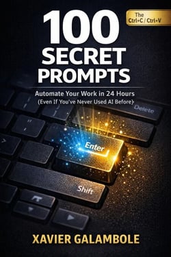 100 SECRET PROMPTS - Automate tour Work on 24 Hour (Even If You've Never Uses Aí Before)