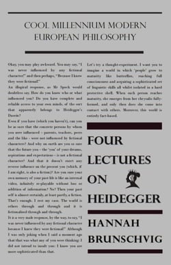 Four Lectures on Heidegger - Cool Millennium Modern European Philosophy, #1
