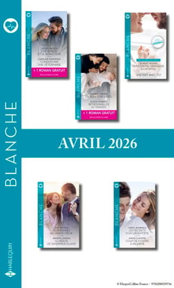 Pack mensuel Blanche - 10 romans + 2 titres gratuits (Avril 2026)