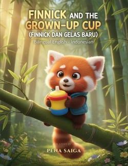 Finnick and the Grown-Up Cup - Finnick dan Gelas Baru - Bilingual English Indonesian - Life Skills, #1